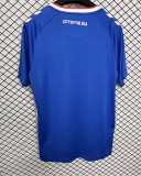 2025-26 Mens Sunderland away  blue Fans Soccer Jersey