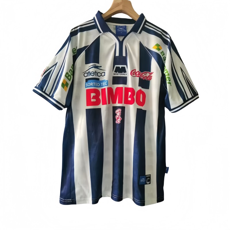 1999-00 Mens  Monterrey Retro home soccer  jersey