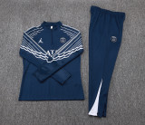 2025-26 Mens PSG Half pull royal blue Training suit