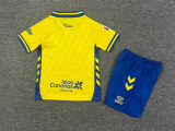 2025-26 KIDS Las Palmas home yellow soccer jersey