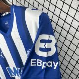 2025-26 Mens Deportivo Alaves home  soccer jersey