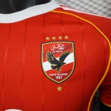 2025-26 Mens AL AHLY SC home red  Player  Soccer Jersey