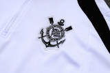 2025-26 Mens Corinthians white Half pull Training Suit