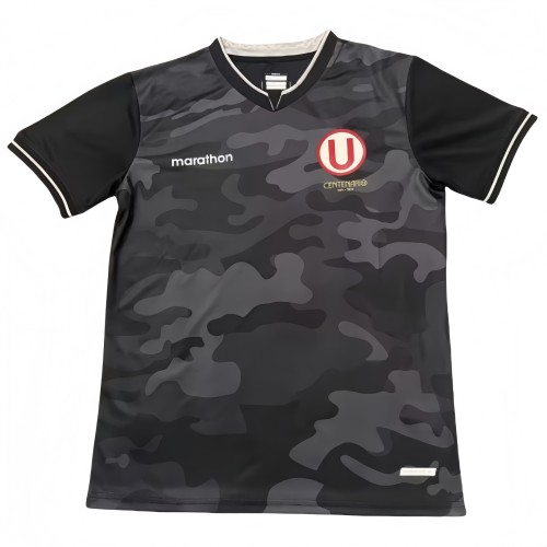 2024-25 Mens Club Universitario de Deportes black Third away soccer jersey