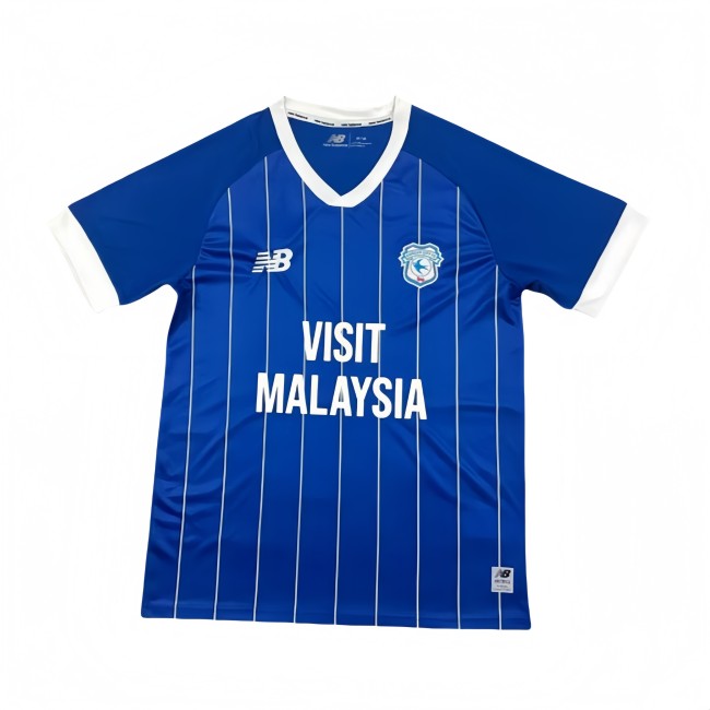 2025-26 Mens Cardiff City  home blue soccere jersey