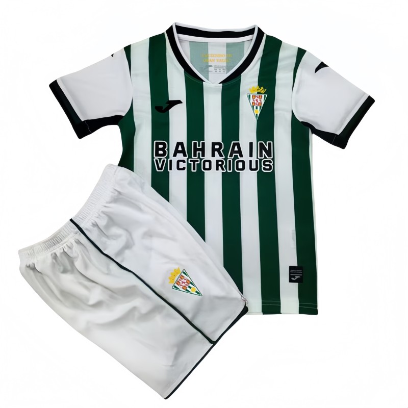 2025-26 Kids Cordoba home soccer Jersey