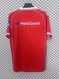 2025-26 Mens Wrexham FC home red soccer jersey