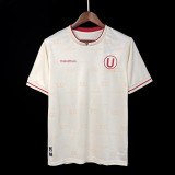 2024-25 Mens Club Universitario de Deportes home white soccer jersey