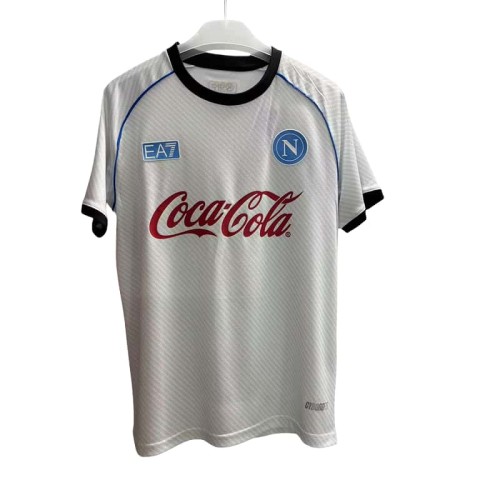 2025/26 Mens Napoli white  soccer jersey