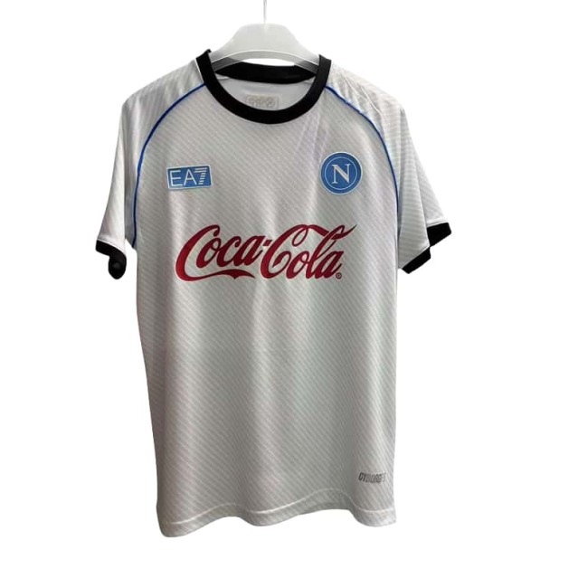 2025/26 Mens Napoli white  soccer jersey