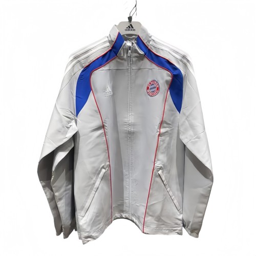 2025-26 Mens Bayern Munich white embroidery windbreaker