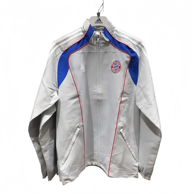 2025-26 Mens Bayern Munich white embroidery windbreaker