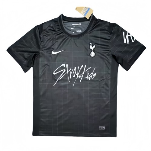 2025-26 Mens Tottenham Hotspur black soccer Jersey