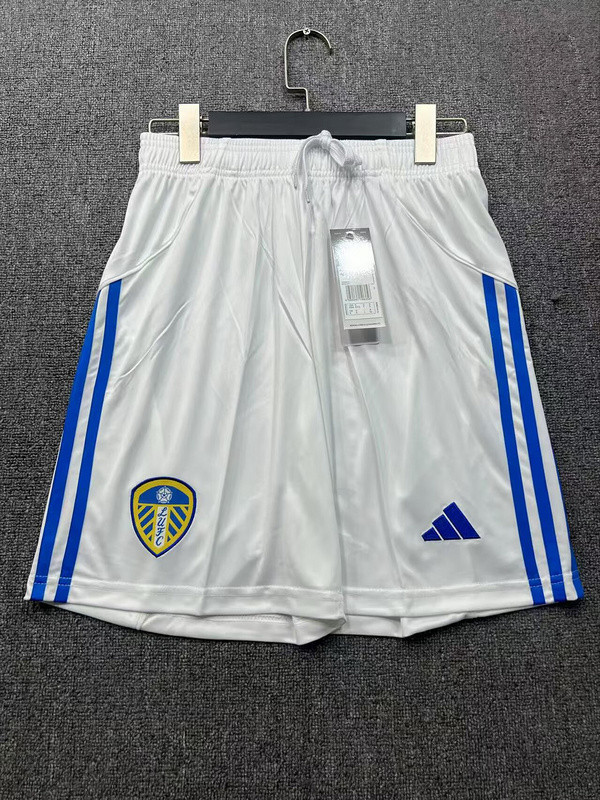 2025-26 Men’s Leeds United white home  Shorts Pants