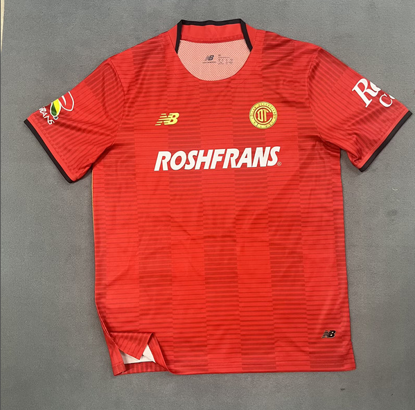 2025-26 Mens Toluca home red soccer jersey