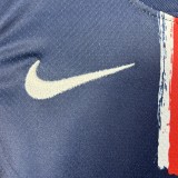 2024-25  Kids PSG home soccer jersey（Have One Stars⭐)