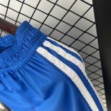 2025-26 Mens Real Madrid  Third away blue Shorts Pants