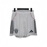 Mens Bayern Munich  away  player white Shorts  2526