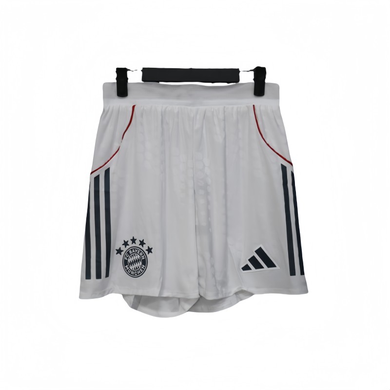 Mens Bayern Munich  away  player white Shorts  2526
