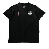 2025-26 Mens Barcelona LAMINE YAMAL black  cotton T-shirt  soccer Jersey