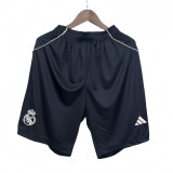 2025-26 Mens Real Madrid away blue  Shorts Pants