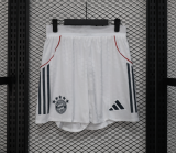 Mens Bayern Munich  away  player white Shorts  2526