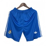 2025-26 Mens Real Madrid  Third away blue Shorts Pants