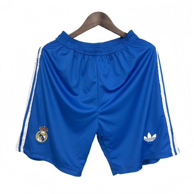 2025-26 Mens Real Madrid  Third away blue Shorts Pants