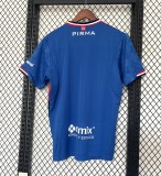 2025-26 Mens Cruz Azul home blue soccer Jersey