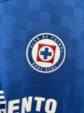 2025-26 Mens Cruz Azul home blue soccer Jersey