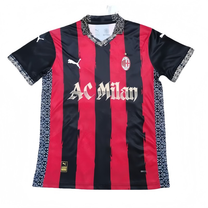 2025-26 Mens AC Milan red new soccer Jersey