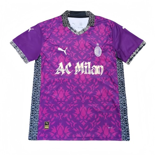 2025-26 Mens AC Milan Purple soccer Jersey
