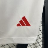 2025-26 Mens Arsenal  home white  Shorts Pants