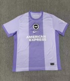2025-26 Mens Brighton away  purple Soccer Jersey