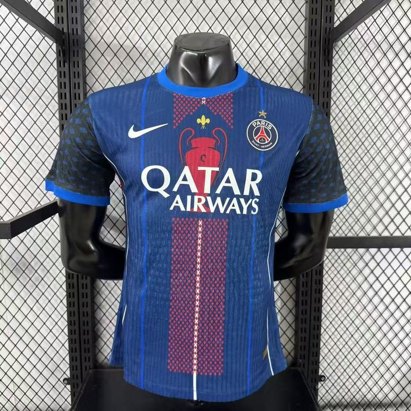 2025-26 Mens PSG  Special Edition  Player Soccer Jersey （Have One Stars⭐)