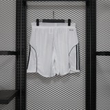 2025-26 Mens Manchester United player home white Shorts Pants