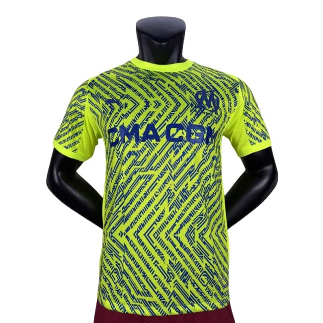 2025-26 Mens Marseille Player version green soccer jersey