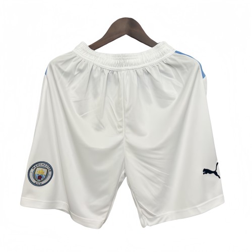 2025-26 Mens Manchester City home white Shorts Pants