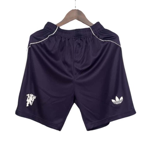 2025-26  Mens Manchester United  Purple Shorts Pants