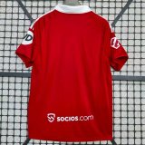 2025-26 Mens Sevilla away red soccer Jersey