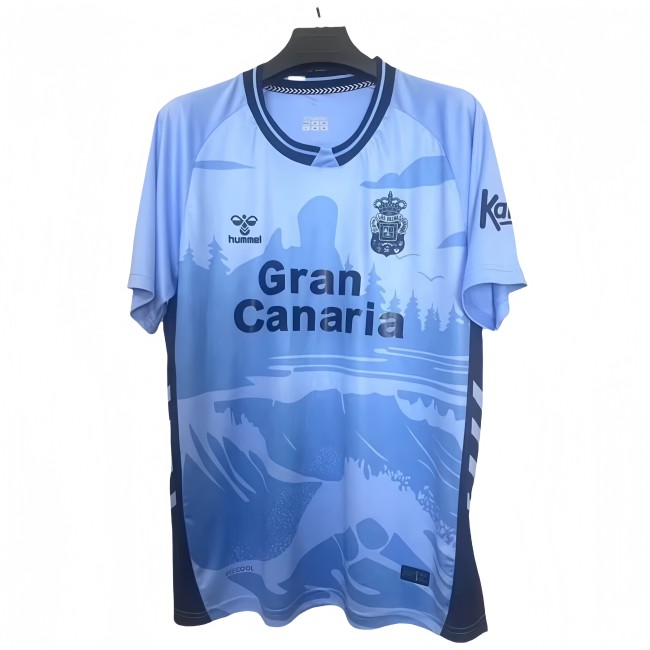 2025-26 Mens Las Palmas away blue soccer jersey