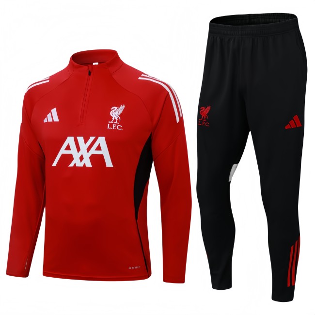 2025/26 Kids LIV red Half-pull Training suit