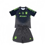 2025-26 Kids Tigres UANL goalkeeper black soccer Jersey