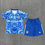 2025-26 Kids Tigres UANL  away blue soccer Jersey