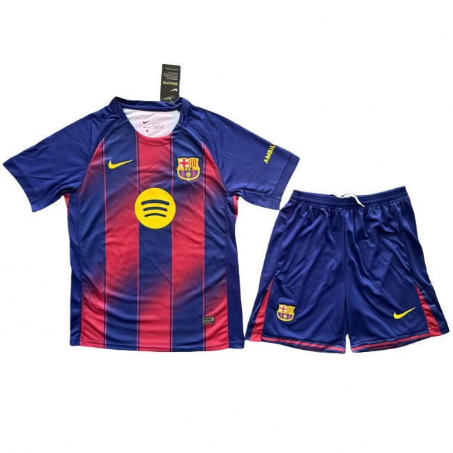 2025-26 Mens Barcelona home  Training Short Suit
