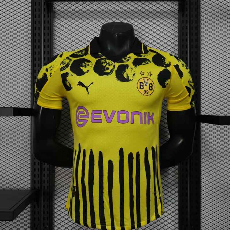 2025-26  Player Version Dortmund home  FIFA Club World Cup  yellow soccer Jersey