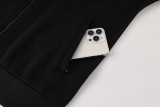 2025-26 Mens Barcelona black Jacket Training  suit
