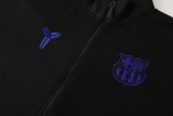 2025-26 Mens Barcelona black Jacket Training  suit