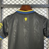 2025-26 KIDS  Manchester United Third away  soccer Jersey