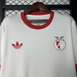 2025-26 Mens Benfica white special version  Soccer Jersey